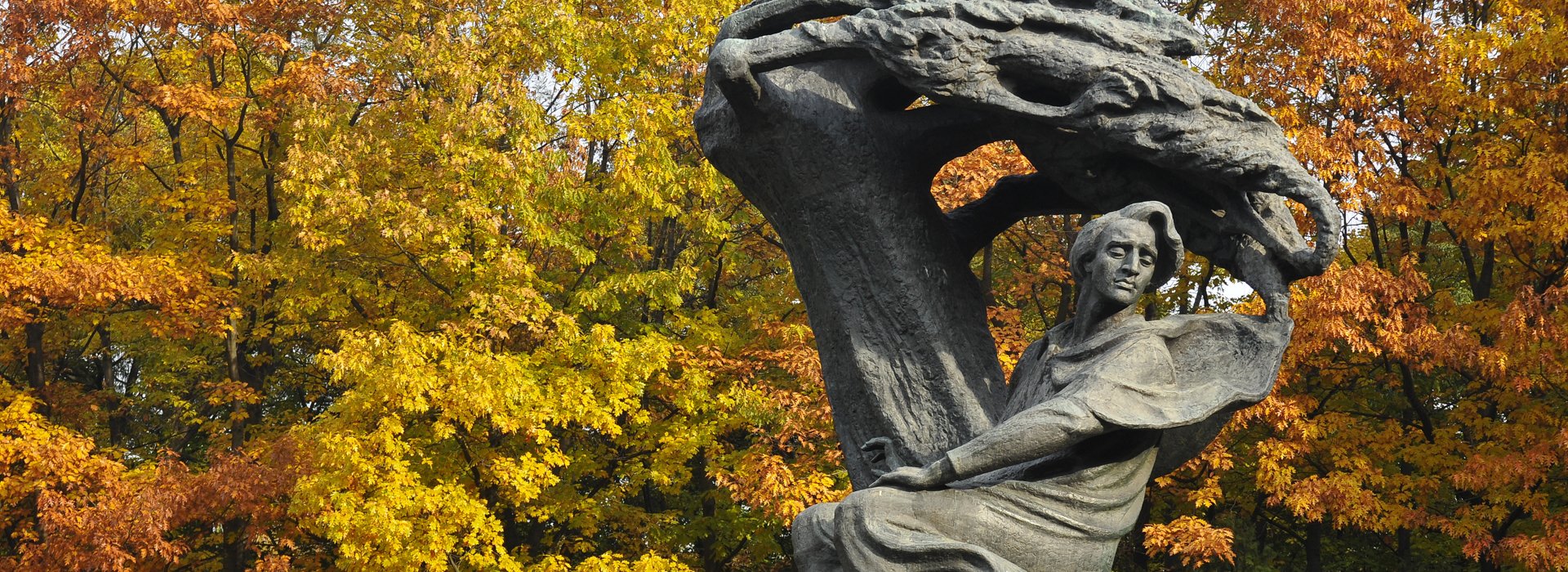 Monument to the famous polish pianist Frederick Chopin